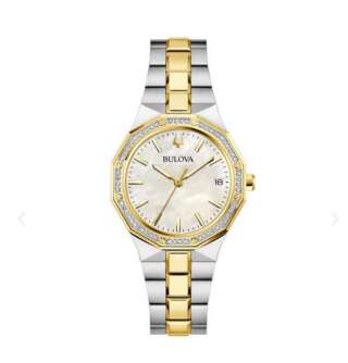 Orologio Bulova Octagon Lady Diamonds  98R299  Orologi Meccanici