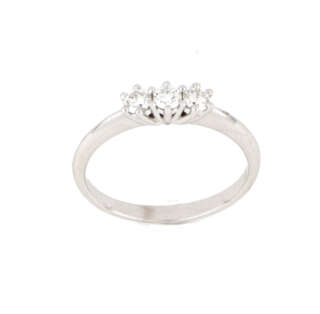 Anello trilogy in oro bianco e diamanti ANT5708G Anelli Trilogy Anello trilogy in oro bianco e diamanti ANT5708G Anelli Trilogy