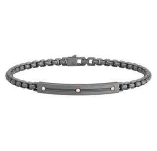 Bracciale Zancan Eternity In Titanio E Diamanti ETB209R Bracciali Bracciale Zancan Eternity In Titanio E Diamanti ETB209R Bracciali