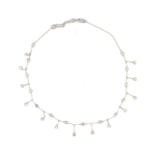 Collana in argento e zirconi GSN053  Girocolli