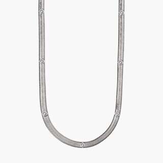 Girocollo kidult con cristalli bianchi Style 04 851012  Girocolli