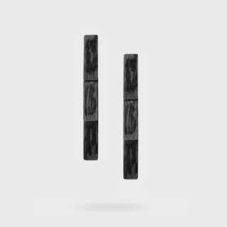 Orecchini Katerina Vassou in ottone color marrone TIMH  Orecchini Pendenti