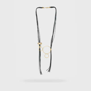 Collana Katerina Vassou placcata oro con quarzo cristallino 404836 Collane Lunghe Collana Katerina Vassou placcata oro con quarzo cristallino 404836 Collane Lunghe