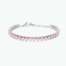 Bracciale KIDULT tennis cuore con zirconi rosa Style 60 831155  Bracciali Tennis