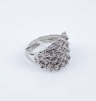 Fede sarda in argento 925 rodiato FDS02  Anelli