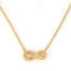 Collana con simbolo infinito in oro giallo 9 KT  DZC022-9KT  Girocolli