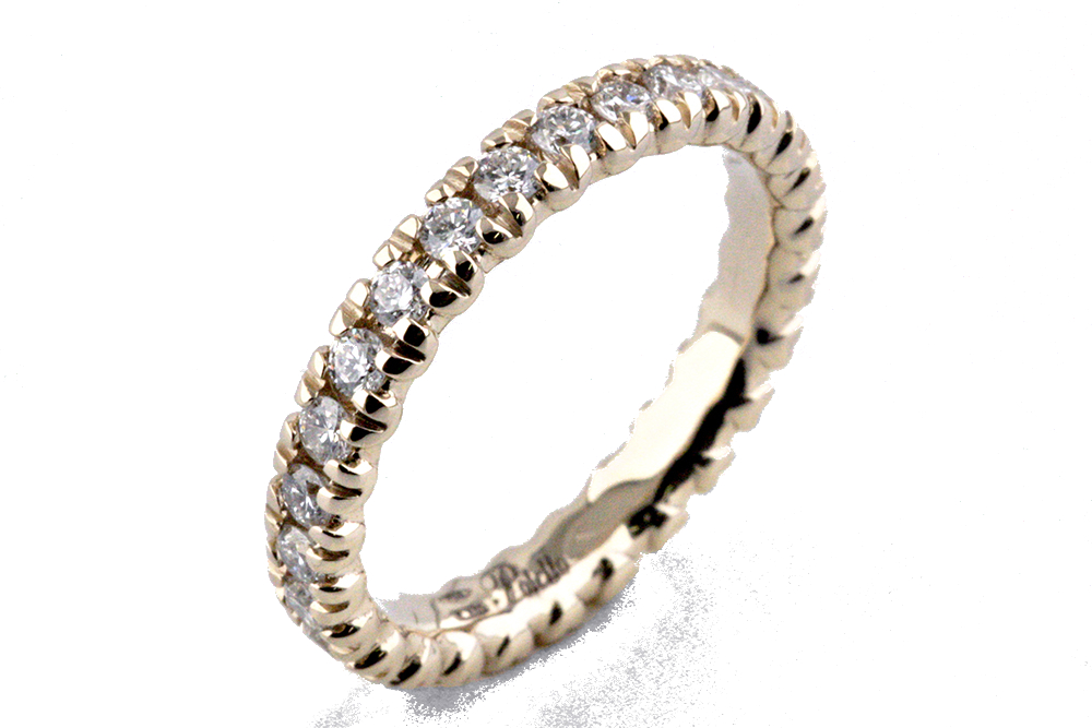 Anello eternity Polello Eterné Piccoli Cuori G3294CH