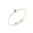 Anello MagicWire Collezione Basic  Oro Giallo 18kt e Smeraldo  431-A-1P-GPP-01  Anelli