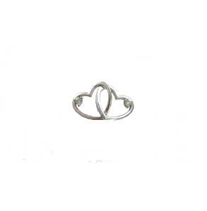 Elements donna oro Cuore Infinito in oro bianco e diamanti ECF13551.001  Elementi per Bracciali