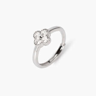 Anello Mabina da donna in argento con zircone a fiore 523453  Anelli
