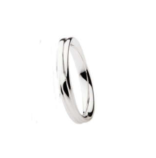 Fede Polello in oro bianco 18 kt 2698UB  Fedi Nuziali