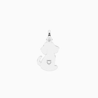 Ciondolo kidut cane in acciaio Tag-dog 741341  Elementi per Bracciali