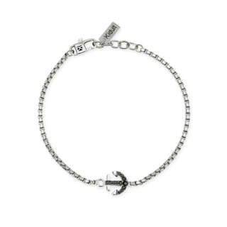 Bracciale kidult uomo in acciaio con ancora 831203  Bracciali
