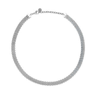 Girocollo kidult in acciaio maglia mesh 851143  Girocolli