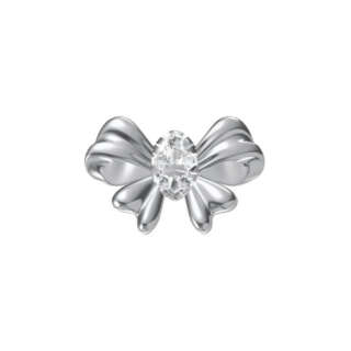 Elements donna oro Fiocco in oro bianco e diamanti ECF10291.002  Elementi per Bracciali