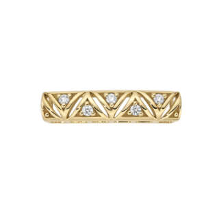Elements donna oro Backgammon in Oro Giallo e Diamanti ECF12956.003  Elementi per Bracciali