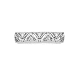 Elements donna oro Backgammon in Oro Bianco e Diamanti ECF12957.003  Elementi per Bracciali