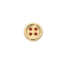 Elements donna oro Bottone Oro Giallo E Smalto Rosso ECF13080  Elementi per Bracciali