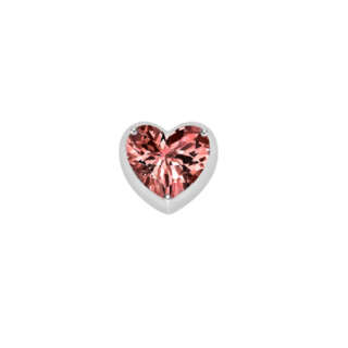 Elements donna oro Corazon Piccolo in Oro Bianco e Rodolite ECY13206  Elementi per Bracciali