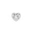 Elements donna oro Corazon Piccolo in Oro Bianco e Topazio Bianco ECY13209  Elementi per Bracciali