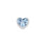 Elements donna oro Corazon Piccolo Oro Bianco e Topazio Azzurro ECY13210  Elementi per Bracciali