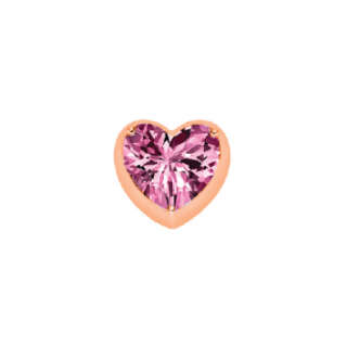 Elements donna oro Corazon Grande in Oro Rosa E Tormalina ECY13372  Elementi per Bracciali