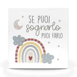 Formella grande-se puoi sognarlo puoi farlo L'angolo delle idee FRM_QU_310_TLN03  Idee regalo e Oggettistica