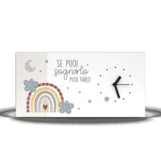 Orologio da parete-se puoi sognarlo puoi farlo L'angolo delle idee ORO_RT_330_TLN01  Idee regalo e Oggettistica