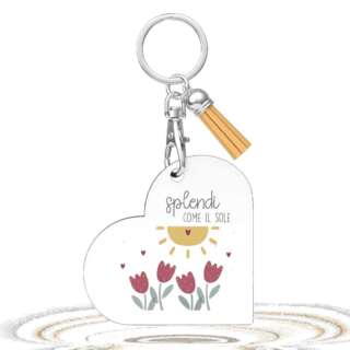 Portachiavi cuore-splendi L'angolo delle idee PCH_CR_220_TLN03  Idee regalo e Oggettistica