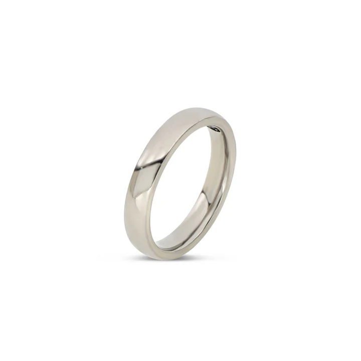 FEDE MATRIMONIALE MANO J IN TITANIO LUCIDO TGAL1001