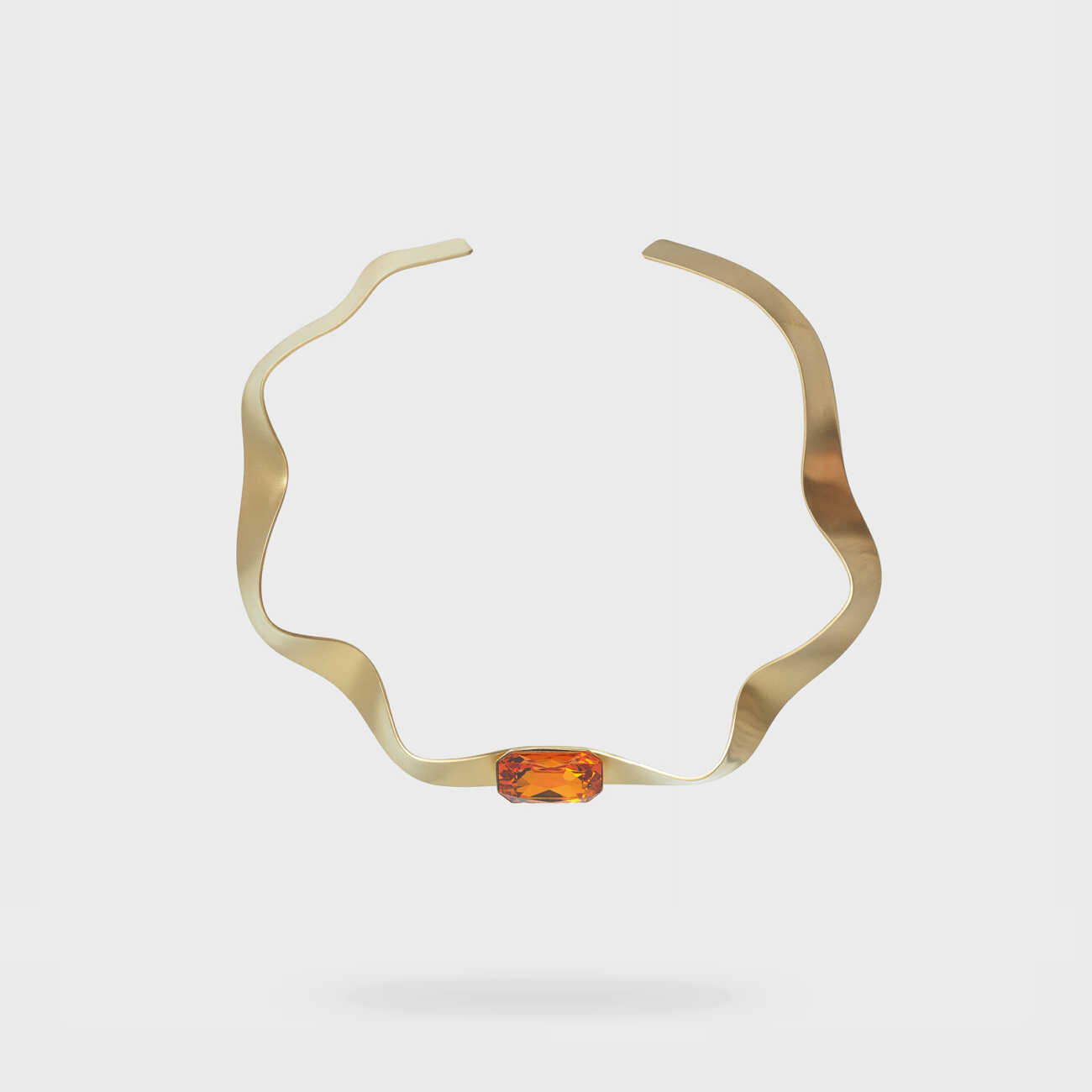 Collana Katerina Vassou in ottene placcata con Cristallo Swarovski 405984GORANGE