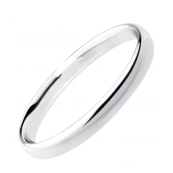 Fede Polello in oro bianco 18 kt 3011UB  Fedi Nuziali