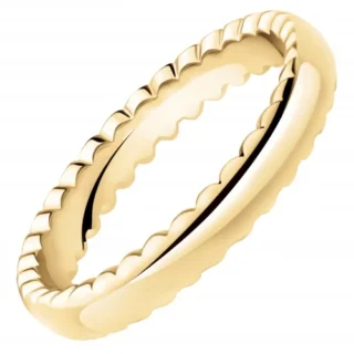 Fede Polello Collezione Principessa in oro giallo 18 kt  3173UG  Fedi Nuziali