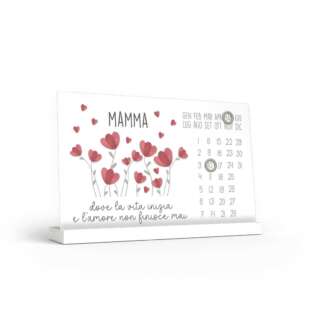 Calendario Perpetuo Mamma Mia L'angolo delle idee Mamma dove l’amore inizia CLP_RT_210_MAM02   Idee regalo e Oggettistica Regalistica