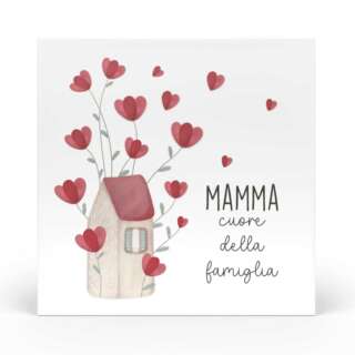 Formella Piccola Mamma Mia L'angolo delle idee Mamma cuore della famiglia FRM_QU_110_MAM01   Idee regalo e Oggettistica Regalistica