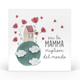 Formella Grande Mamma Mia L'angolo delle idee Mamma migliore del mondo FRM_QU_310_MAM04   Idee regalo e Oggettistica Regalistica