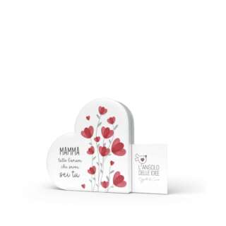 Portaricordi Cuore Mamma Mia L'angolo delle idee Mamma tutto l’amore che serve PTR_CR_110_MAM02   Idee regalo e Oggettistica Regalistica