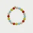 CharmBar Bracciale Base Elastico IBIZA multicolor  CB-LBR 08 MC  Bracciali a Sfere