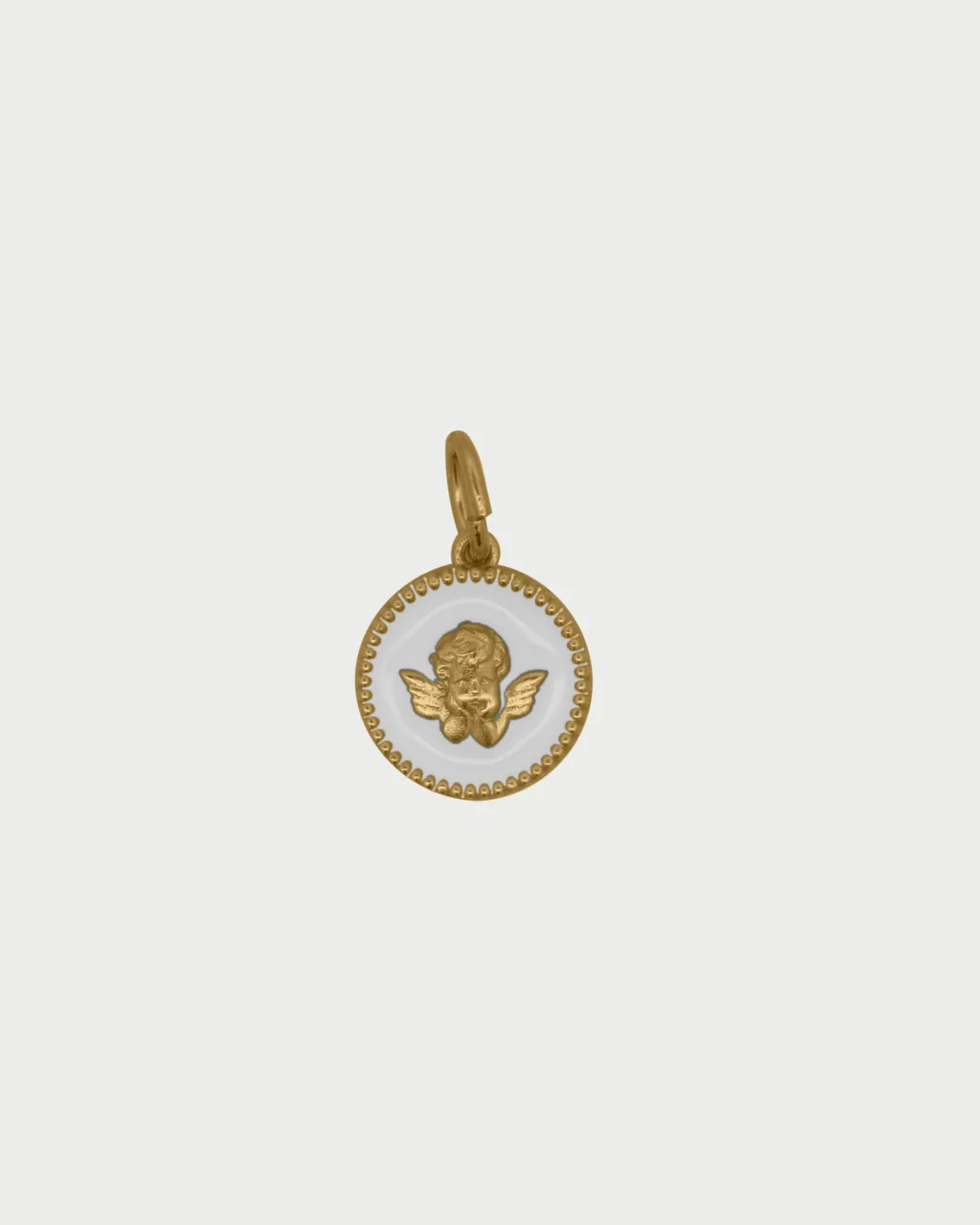 CharmBar Charm Medaglia Angelo Bianca CB-LCN 100