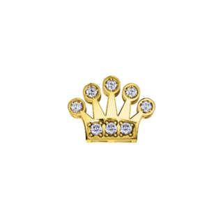 Elements donna oro corona in oro giallo e diamanti DCHF9601.004  Elementi per Bracciali