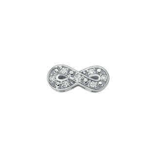 Elements Infinito in Oro Bianco e Diamanti ECF12963.003  Elementi per Bracciali