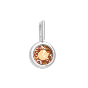 Elements Elemento Out in oro bianco e topazio madeira ECY11888