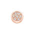 Elements Essenziale rotondo in oro rosa e diamanti ECF11730.003  Elementi per Bracciali