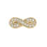 Elements Infinito oro giallo diamanti ECF11414.006  Elementi per Bracciali