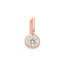 Elements Elemento Out in oro rosa e diamante ECF11709.005  Elementi per Bracciali