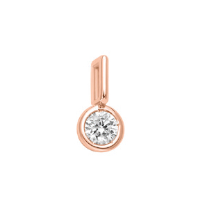 Elements Elemento Out in oro rosa e diamante ECF11709.005