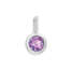 Elements Elemento Out in oro bianco e ametista viola ECY11883  Elementi per Bracciali