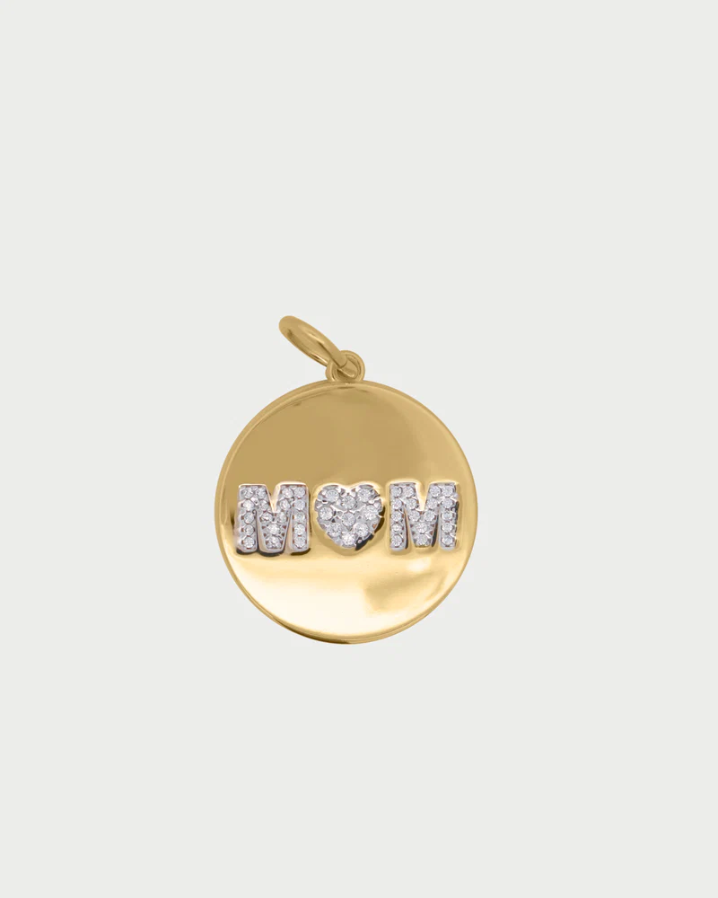 CharmBar Charm Medaglia Circle XL MOM CB-LCN 115
