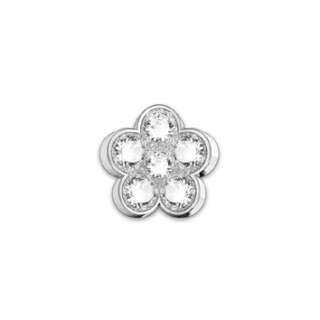 Elements Petali 3D in oro bianco e diamanti ECF11460.003  Elementi per Bracciali