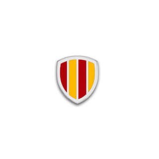 Elements Scudetto Roma in oro bianco ECF11481  Elementi per Bracciali
